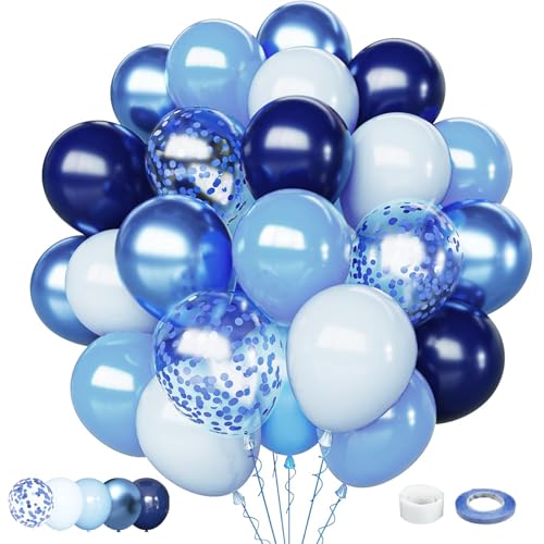 60 Stück Luftballons Blau,12” Blaue Ballons Navy Baby Blau Hellblau Latex Luftballons,Partyballon Deko für Geburtstag Valentinstag Jubiläum Hochzeit Graduierung Feier Party 60 Stück Luftballons Blau,12” Blaue Ballons Navy Baby Blau Hellblau Latex Luftballons,Partyballon Deko für Geburtstag Valentinstag Jubiläum Hochzeit Graduierung Feier Party von Jiahuade