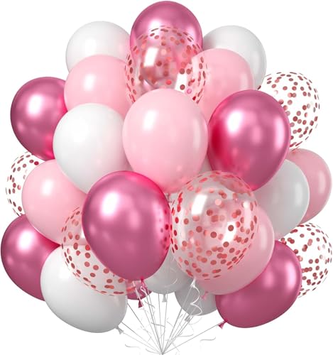60 Stück Luftballons Rosa Weiß,12” Latex Ballons,Konfetti Ballons,Macaron Helium Luftballons,Partyballon Deko für Geburtstag Valentinstag Jubiläum Hochzeit Graduierung Feier Party 60 Stück Luftballons Rosa Weiß,12” Latex Ballons,Konfetti Ballons,Macaron Helium Luftballons,Partyballon Deko für Geburtstag Valentinstag Jubiläum Hochzeit Graduierung Feier Party von Jiahuade