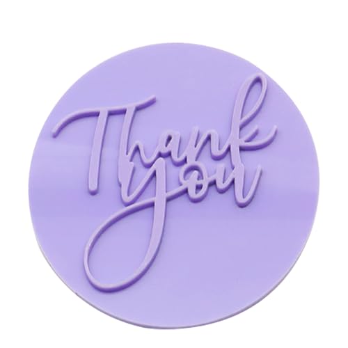 Thank You Embosser Stamp Thank You Custom Cookie Stamps 3D Design Personalised Biscuit Stamp for Baking Round Fondant Stamps for Icing Fondant Cupcake Biscuits Cake Decoration Thank You Embosser Stamp Thank You Custom Cookie Stamps 3D Design Personalised Biscuit Stamp for Baking Round Fondant Stamps for Icing Fondant Cupcake Biscuits Cake Decoration von Jiamaohua