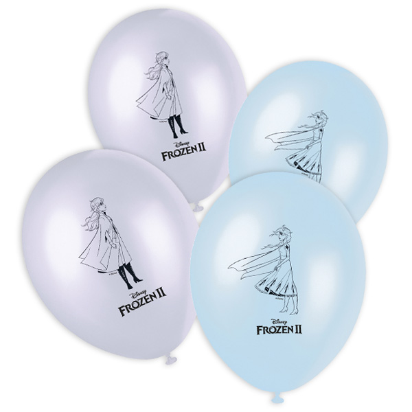 Luftballons "Frozen 2", 8 Stk., 30cm von Procos