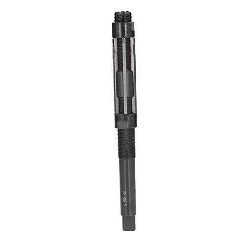 Handreibahle, HSS Reibahle Fräser, Hochgeschwindigkeitsstahl (HSS) Gerade Schaft Langlebiges Verstellbare Handreibahle 26‑29.5mm zur Bearbeitung von Metallplatten von Jiawu