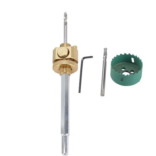 Jiawu 70 -mm -Lochsäge Langlebige Hochtemperaturwiderstandslochschneider mit Verschiedenen Öffnern für Holz Acryl Verbundplatte Kompatibel (70 mm / 2,76 Zoll Lochöffner) von Jiawu