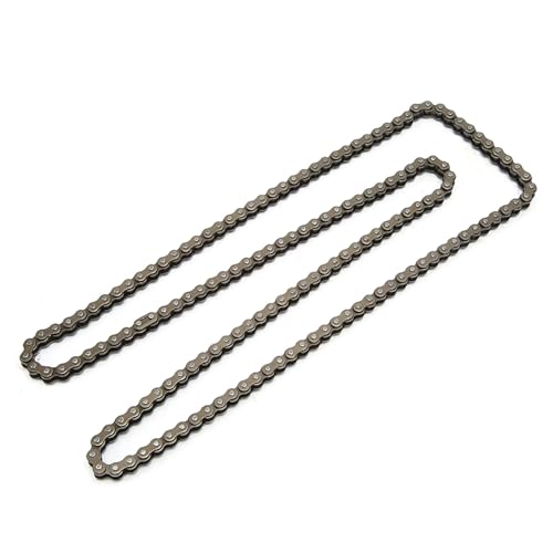 Jiawu Langlebige 25H 158Links Edelstahlkette für Taschenrad für Mini Quad ATV Scooter, Easy Installation Bike Kette Jiawu Langlebige 25H 158Links Edelstahlkette für Taschenrad für Mini Quad ATV Scooter, Easy Installation Bike Kette von Jiawu