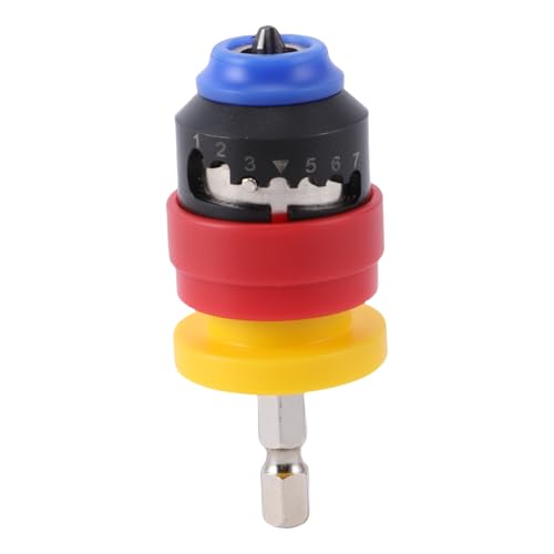 Jiawu Magnetisch Einstellbare Schraubentiefe, Vielseitige Kompatibilität mit Verschiedenen Bits, Bequemes und Benutzerfreundlichem Design für Alle Fähigkeitsstufen von Jiawu