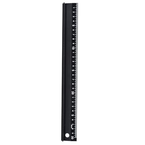 Jiawu Metall Lineal L Aluminiumlegierung Schneidemesswerkzeug Zum Genauen Geraden Schneiden zu Hause (L-förmig 30 cm) von Jiawu