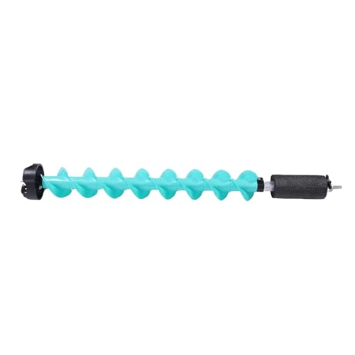 Jiawu Nachhaltiger 5 -Zoll -Wald mit Schwimmender Rohr und Vielseitigem Adapter, Nylonmaterial, für Eisfischerliebhaber, Blaue Farbe von Jiawu
