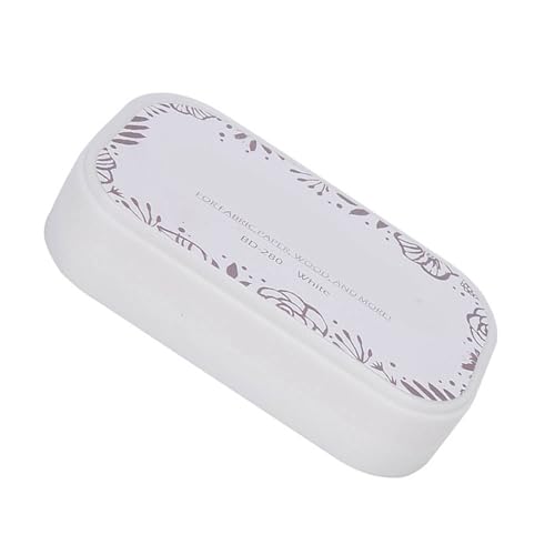 Jiawu Tintenkissen Waschbar Farbiges Zubehör für Stempelstempelpapier Tuchspulver Pulver (BD-280 Porzellan weiß) von Jiawu