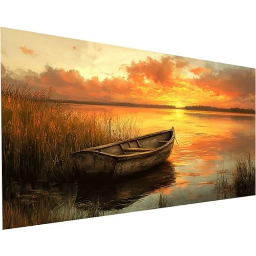 Diamond Painting Erwachsene Sonnenuntergang Diamond Painting XXL 40x80cm Full Drill Boot Bastelset Erwachsene Perlen Bilder Malerei Mosaikherstellung, Home Office Wand Dekor Geschenke Mädchen K-323 Diamond Painting Erwachsene Sonnenuntergang Diamond Painting XXL 40x80cm Full Drill Boot Bastelset Erwachsene Perlen Bilder Malerei Mosaikherstellung, Home Office Wand Dekor Geschenke Mädchen K-323 von Jiaxaong