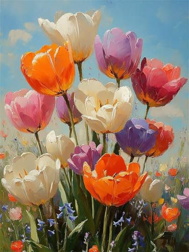 Diamond Painting Neuheiten 2025 Blumen Diamond Painting Bastelset Erwachsene Anlage 5D Diamant Malerei Bilder Anfänger, DIY Mosaik Kreativ Set Cross Stickerei Crystal Art Home Wand Deko 10x15cm L-632 von Jiaxaong