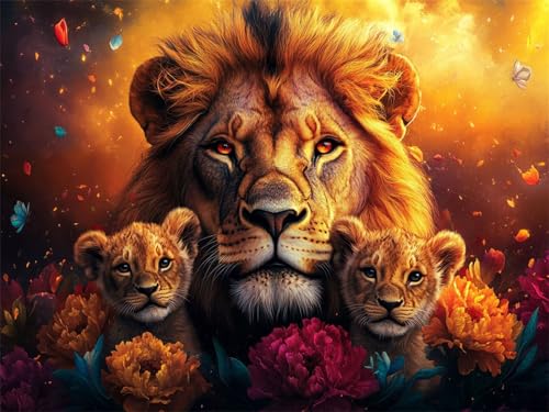 Diamond Painting Tiger 30x40cm DIY Runden Vollbohrer Tier Diamant Painting Bilder für Erwachsene Kinder, 5D Crystal Art Basteln Stickerei Kreuzstich Malerei für Stressabbau, Kreatives Geschenk L-928 von Jiaxaong