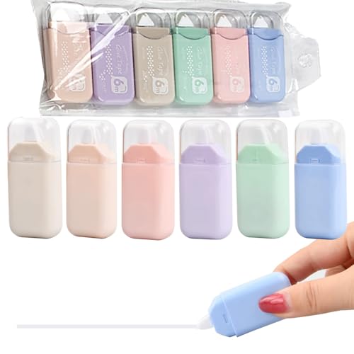 Jidyllic Korrekturroller Korrekturmaus,6 Pcs Mini Korrekturroller Korrekturmaus Klein Korrekturroller Aesthetic Mini Korrekturroller für Büro Heimbüro Oder Schule Jidyllic Korrekturroller Korrekturmaus,6 Pcs Mini Korrekturroller Korrekturmaus Klein Korrekturroller Aesthetic Mini Korrekturroller für Büro Heimbüro Oder Schule von Jidyllic