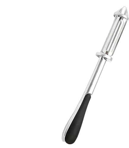 All-in-One Gemüseschäler, ergonomischer rutschfester Griff, Gemüsereibe, multifunktionaler Obst- und Gemüseschäler mit Lochbagger, Küchenhelfer für Birnen, Tomaten, Gurken, Karotten All-in-One Gemüseschäler, ergonomischer rutschfester Griff, Gemüsereibe, multifunktionaler Obst- und Gemüseschäler mit Lochbagger, Küchenhelfer für Birnen, Tomaten, Gurken, Karotten von JieSfYuYu
