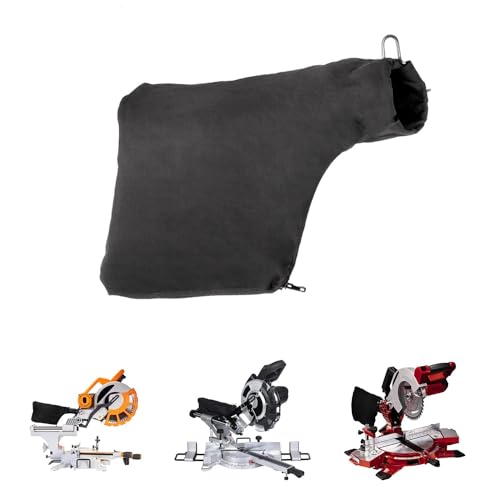 Jieddey Dust Staubbeutel für Gehrungssägen 255,Sägemehlbeutel Tischsäge Staubbeutel Schwarz Gehrungssäge Staubbeutel mit Reißverschluss & Drahtständer für Staub innen 255 Modell Gehrungssäge Zubehör Jieddey Dust Staubbeutel für Gehrungssägen 255,Sägemehlbeutel Tischsäge Staubbeutel Schwarz Gehrungssäge Staubbeutel mit Reißverschluss & Drahtständer für Staub innen 255 Modell Gehrungssäge Zubehör von Jieddey