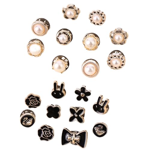 CHENNAN 20 Stücke Damen Hemd Brosche Knöpfe Shirt Sicherheit Brosche Unsichtbare Sicherheitsnadeln DIY Knopfbrosche Hemdbrosche Knöpfe Blendfreie Kleine Brosche Broschen Pins für Kleidung Kleid (1#) CHENNAN 20 Stücke Damen Hemd Brosche Knöpfe Shirt Sicherheit Brosche Unsichtbare Sicherheitsnadeln DIY Knopfbrosche Hemdbrosche Knöpfe Blendfreie Kleine Brosche Broschen Pins für Kleidung Kleid (1#) von JIEYAN