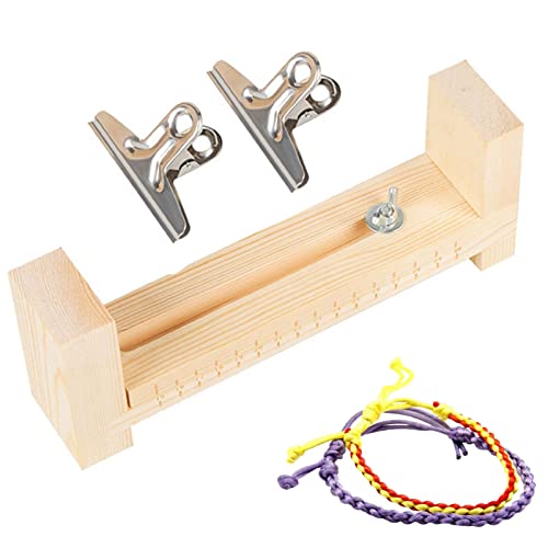 Jildouf Rahmen für Paracord, verstellbares Paracord-Armband mit 2 Clips, Armband Maker Kit zum Flechten von Seilen, kreatives Flecht-Set zum Flechten von geflochtenen Seilen, verstellbarer Knoten Jildouf Rahmen für Paracord, verstellbares Paracord-Armband mit 2 Clips, Armband Maker Kit zum Flechten von Seilen, kreatives Flecht-Set zum Flechten von geflochtenen Seilen, verstellbarer Knoten von Jildouf