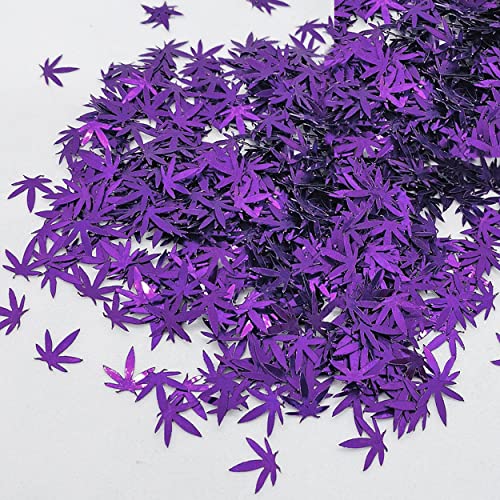 Konfetti, Marihuana-Blatt, 9868, Violett Konfetti, Marihuana-Blatt, 9868, Violett von Jimmy Jem's