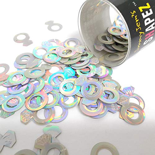 Konfetti-Diamantring, Silber, Prisma, Einzelhandelspackung #9413 QS0 Konfetti-Diamantring, Silber, Prisma, Einzelhandelspackung #9413 QS0 von Jimmy Jem's