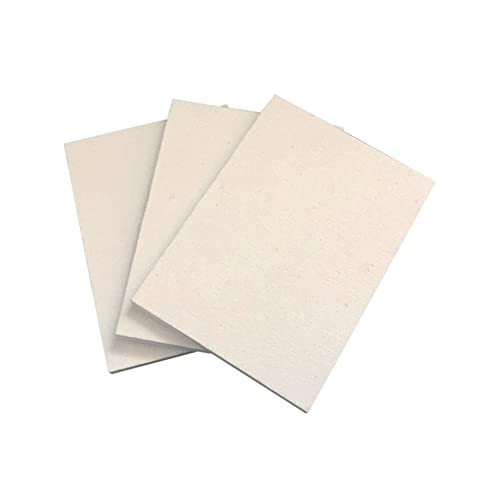3-teilige Keramikfaser-Dämmplatte – 2300 °F Hochtemperatur-Wärmedämmung for Kamin, Ofen, Schmiede und Brennofen(200 * 200 * 10mm) von JingJiangBo