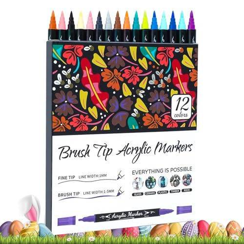 D?ugbeschreibungen,Acryl-Marker,Wasserfeste Acrylmalmarker mit doppelten DOPPEN, mit Co??????????????????????????????????????????????????????????????????? von Jingmiger