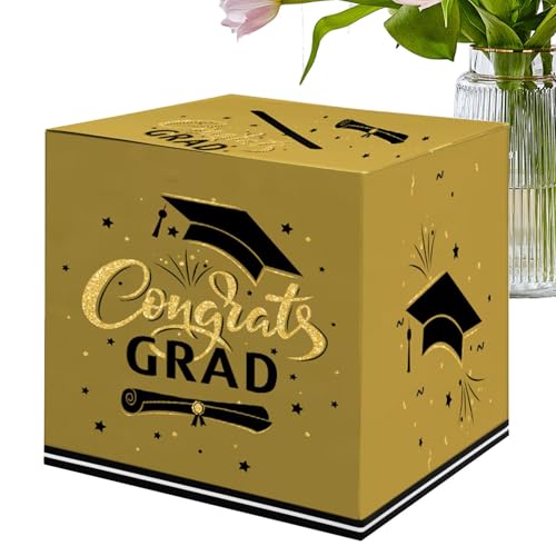 Dekorationen für Abschlussbox, Abschlusskartenhalter, Doktor Hat Design Graduation Parteien Gefälligkeiten, Nachrichtenbox für die Abschlussfeier, Promotion 2025, Celebra von Jingmiger