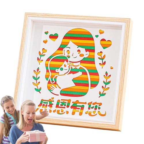 Jingmiger DIY zum Muttertag | Kreative Freizeit Lustig Geschenk Muttertag – Interaktive Dekoration für Damen Kinder Familie Schule Party von Jingmiger