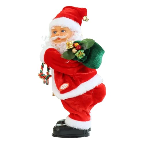 Twerking Santa, Tanzender Weihnachtsmann Mit Musik, Hüftschüttelnder Tanzender Weihnachtsmann Mit Musik Singender Und Animierter Weihnachts, Für Kinder, Zuhause, Wohnzimmer Twerking Santa, Tanzender Weihnachtsmann Mit Musik, Hüftschüttelnder Tanzender Weihnachtsmann Mit Musik Singender Und Animierter Weihnachts, Für Kinder, Zuhause, Wohnzimmer von Jingmiger