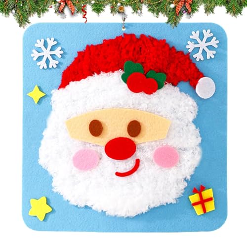 Weihnachtsnähspielzeug, Nähset für Weihnachtsornament, Nähset, Stickspielzeugprojekte für Anfänger | Sicheres Nähset aus Vliesstoff, handwerkliches Lernen, für Thank Weihnachtsnähspielzeug, Nähset für Weihnachtsornament, Nähset, Stickspielzeugprojekte für Anfänger | Sicheres Nähset aus Vliesstoff, handwerkliches Lernen, für Thank von Jingmiger