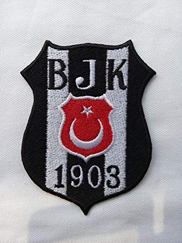 2stk FC Besiktas Aufnäher Patch Football Fussball Soccer Club Iron on bügelbild aufbügler Badge Team logo von Jingtongda