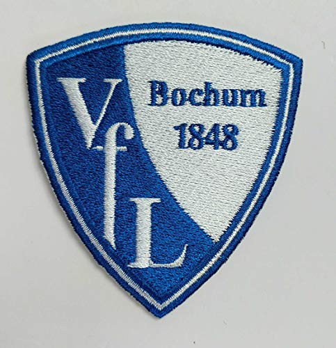 2stk FC Bochum Aufnäher Patch Football Fussball Soccer Club Iron on bügelbild aufbügler Badge Team logo von Jingtongda