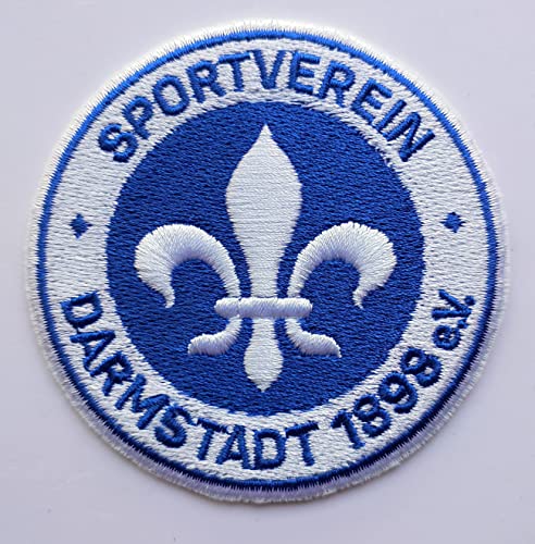 2stk FC Darmstadt Aufnäher Patch Football Fussball Soccer Club Iron on bügelbild aufbügler Badge Team logo von Jingtongda