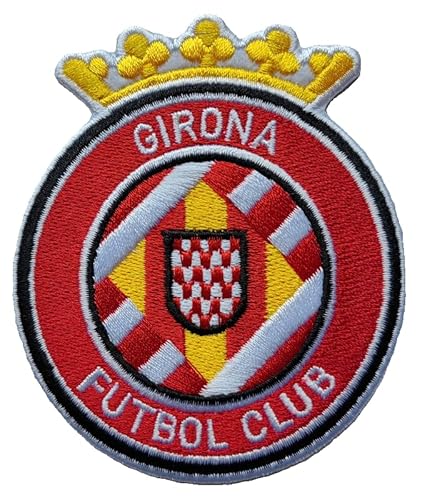 Jingtongda 2 Stück FC Girona Aufnäher Patch Football Fussball Soccer Club Iron on bügelbild aufbügler Badge Team logo 9x7.6cm Jingtongda 2 Stück FC Girona Aufnäher Patch Football Fussball Soccer Club Iron on bügelbild aufbügler Badge Team logo 9x7.6cm von Jingtongda