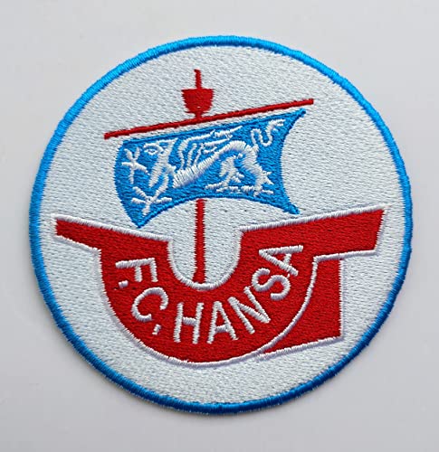 2stk FC Hansha Aufnäher Patch Football Fussball Soccer Club Iron on bügelbild aufbügler Badge von Jingtongda