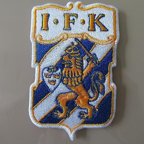 2stk FC IFK Göteborg Aufnäher Patch Football Fussball Soccer Club Iron on bügelbild aufbügler Badge Team logo von Jingtongda