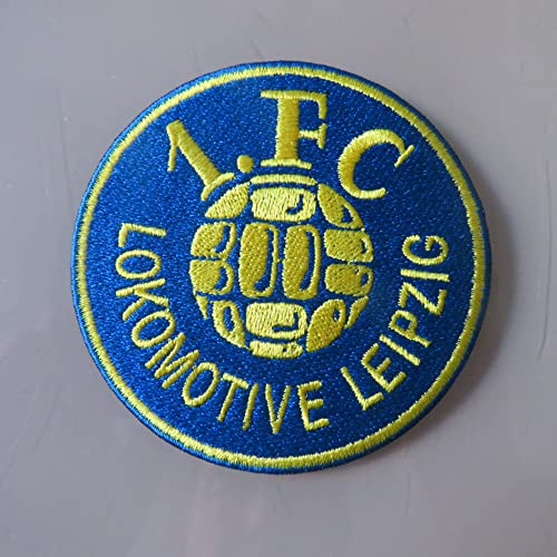 2stk FC Leipzig Lokomotive Aufnäher Patch Football Fussball Soccer Club Iron on bügelbild aufbügler Badge von jingtongda