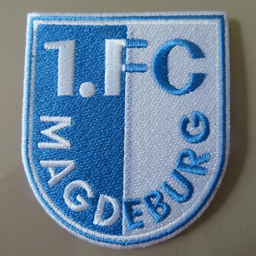 Jingtongda 2 Stück FC Magdeburg Aufnäher Patch Football Fussball Soccer Club Iron on bügelbild aufbügler Badge Team logo Jingtongda 2 Stück FC Magdeburg Aufnäher Patch Football Fussball Soccer Club Iron on bügelbild aufbügler Badge Team logo von jingtongda