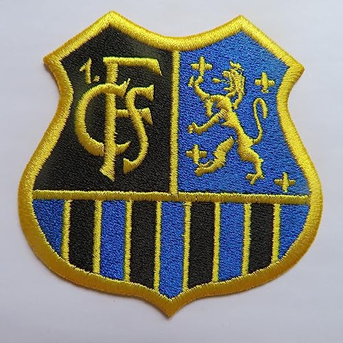 2stk FC Saarbrücken Aufnäher Patch Football Fussball Soccer Club Iron on bügelbild aufbügler Badge Team logo von Jingtongda