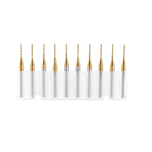 3,175 mm x 1 mm Wolframcarbid-Fräser, Schneidwerkzeug-Schneidmeißel, Fräskanten auf Platten zum Fräsen von Nuten zum Fräsen von Löchern 3,175 mm x 1 mm Wolframcarbid-Fräser, Schneidwerkzeug-Schneidmeißel, Fräskanten auf Platten zum Fräsen von Nuten zum Fräsen von Löchern von Jingyig