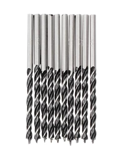 Jingyingtt 10-teiliger Hochgeschwindigkeitsbohrer, hochfester Spiralbohrer, Holzbohrer, Lochöffnungswerkzeugsatz, 3 mm, for Holzbearbeitungs- und Zimmereiwerkzeuge Jingyingtt 10-teiliger Hochgeschwindigkeitsbohrer, hochfester Spiralbohrer, Holzbohrer, Lochöffnungswerkzeugsatz, 3 mm, for Holzbearbeitungs- und Zimmereiwerkzeuge von Jingyingtt