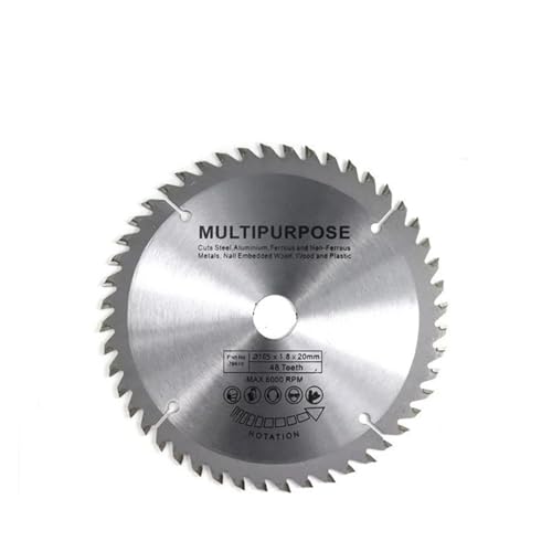 Jingyingtt 165 mm Hartmetall-Sägeblatt for die Holzbearbeitung, 24 Zähne/40 Zähne/48 Zähne/60 Zähne/80 Zähne, geeignet for Multifunktions-Elektrowerkzeuge, Holztrennscheiben, 1 Stück Jingyingtt 165 mm Hartmetall-Sägeblatt for die Holzbearbeitung, 24 Zähne/40 Zähne/48 Zähne/60 Zähne/80 Zähne, geeignet for Multifunktions-Elektrowerkzeuge, Holztrennscheiben, 1 Stück von Jingyingtt