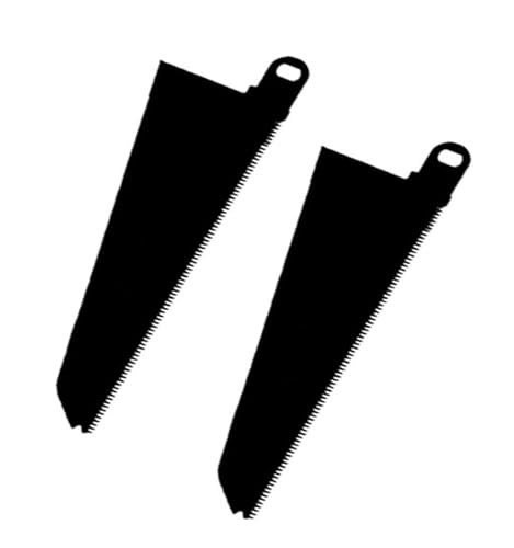 Jingyingtt 2-teiliges Säbelsägeblatt for Schneiden von Weichholz, Hartholz und Kunststoff. Sägeblatt aus Kohlenstoffstahl for Profis und Heimwerker Jingyingtt 2-teiliges Säbelsägeblatt for Schneiden von Weichholz, Hartholz und Kunststoff. Sägeblatt aus Kohlenstoffstahl for Profis und Heimwerker von Jingyingtt