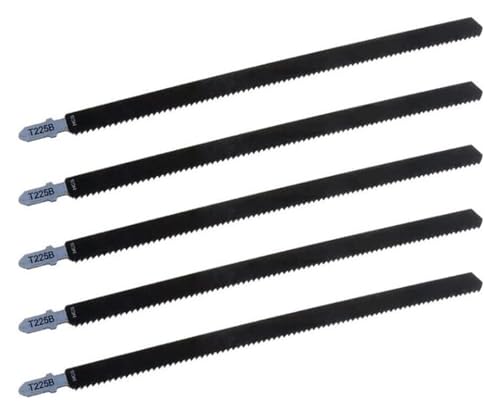 Jingyingtt 250 mm T225B HCS Säbelsägeblatt for Schneiden von Blechen, Holz und Metall. Säbelsägeblätter aus Kohlenstoffstahl, 1/5 Stück von Jingyingtt