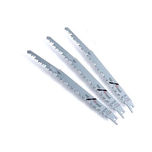 Jingyingtt 3/5 STÜCKE Säbelsägeblätter for Die Holzbearbeitung Kohlenstoffstahl Säbelsägeblätter S1531L Schneiden Kurve Hacksaw Klingen Jingyingtt 3/5 STÜCKE Säbelsägeblätter for Die Holzbearbeitung Kohlenstoffstahl Säbelsägeblätter S1531L Schneiden Kurve Hacksaw Klingen von Jingyingtt