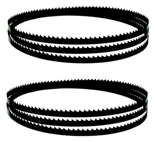 Jingyingtt Bandsäge, 1/2/3 Stück for HBS20 TPI 6/10/14 Bandsägeblatt 1400 mm x 6,35 mm x 0,35 mm 8 Zoll Bandsägewerkzeuge for die Holzbearbeitung (3 Stück 10 Tpi) von Jingyingtt