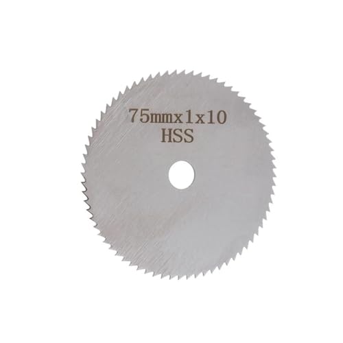 Jingyingtt Kreissägeblatt mit 72 Zähnen, HSS, Mini-Trennscheibe for Holz, Kunststoff und Metall, rotierende Schneidradwerkzeuge, 3 Zoll, 75 mm, 1 Stück von Jingyingtt