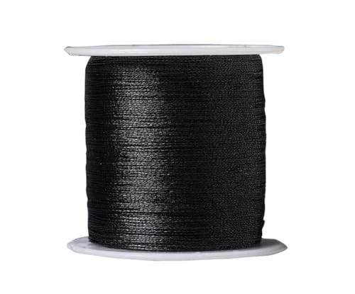 Jingyun 0.2mm Elastische Armband Schnur, 2 Rollen Stretch Perlenschnur für Schmuckherstellung und Armband Machen Stränge 100 Meter-Schwarz Jingyun 0.2mm Elastische Armband Schnur, 2 Rollen Stretch Perlenschnur für Schmuckherstellung und Armband Machen Stränge 100 Meter-Schwarz von Jingyun