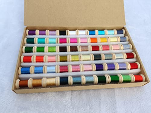 Jinmaya Seide Maulbeerseide Garn für handgefertigte Stickerei 60 Farben Spulen Kreuzstich Nadelspitze DIY Handwerk Versorgung Chinesische Suzhou Stickerei Seide Jinmaya Seide Maulbeerseide Garn für handgefertigte Stickerei 60 Farben Spulen Kreuzstich Nadelspitze DIY Handwerk Versorgung Chinesische Suzhou Stickerei Seide von Jinmaya