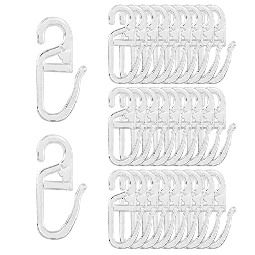 100 Stück Hochwertige Überklipshaken Gardinenhaken Zum Einhängen 31x15mm Transparent Gardinen Schienen Faltenlegehaken Vorhanghaken Kräuselband Haken Gardinengleiter Fensterhaken für Schienen 100 Stück Hochwertige Überklipshaken Gardinenhaken Zum Einhängen 31x15mm Transparent Gardinen Schienen Faltenlegehaken Vorhanghaken Kräuselband Haken Gardinengleiter Fensterhaken für Schienen von Jinsion