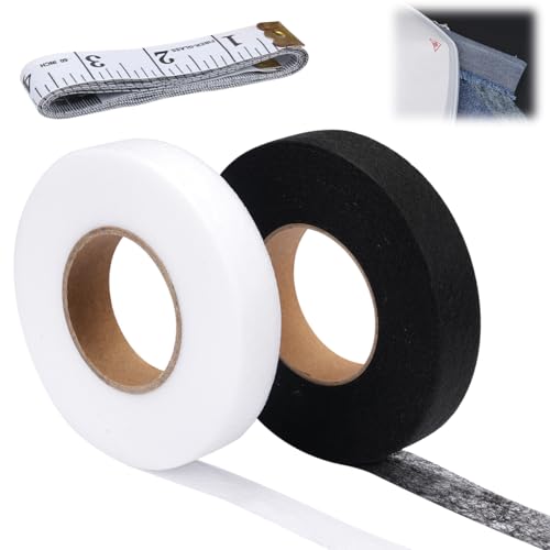 2 Pack Bügelband für Vorhänge, 64 Meter/Rolle Saumband zum Aufbügeln Waschfest, Nahtband zum Aufbügeln, Gardinen Kürzen Ohne Nähen, Vorhang Bügelband zum Spleißen Von Stoffen,Hosen,Vorhänge,Kleidung 2 Pack Bügelband für Vorhänge, 64 Meter/Rolle Saumband zum Aufbügeln Waschfest, Nahtband zum Aufbügeln, Gardinen Kürzen Ohne Nähen, Vorhang Bügelband zum Spleißen Von Stoffen,Hosen,Vorhänge,Kleidung von Jinsion