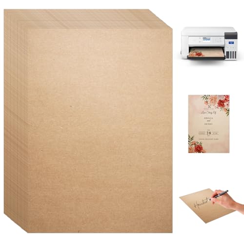 50 Stücke A4 Kraftpapier Karten, 21x29.7CM Braunes Papier A4, 200g/m² Tonpapier Braun, Braunes Papier Kraftpapier A4, A4 Brauner Karton, zum Bemalen, Bedrucken, Einladungen, Bastelarbeiten, DIY Karten 50 Stücke A4 Kraftpapier Karten, 21x29.7CM Braunes Papier A4, 200g/m² Tonpapier Braun, Braunes Papier Kraftpapier A4, A4 Brauner Karton, zum Bemalen, Bedrucken, Einladungen, Bastelarbeiten, DIY Karten von Jinsion