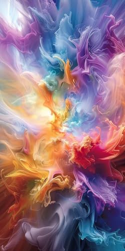 Diamond Painting Abstrakt Diamant Painting Bilder Erwachsene Wolken Diamond Paintings Set,5D Daiments Paintings Kinder,DIY Diamant Kunst Malerei Stickerei Basteln Mädchen,Zimmer Deko 90x180cm J2-14399 von Jinycoon